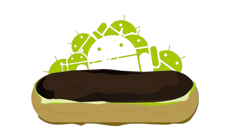 Logo Android 2.0 - Es un bollo de crema