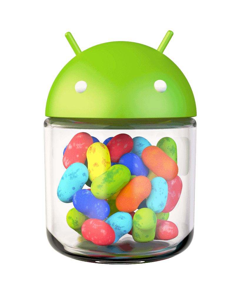 Logo Android 4.1 - Es una caja de grajeas.